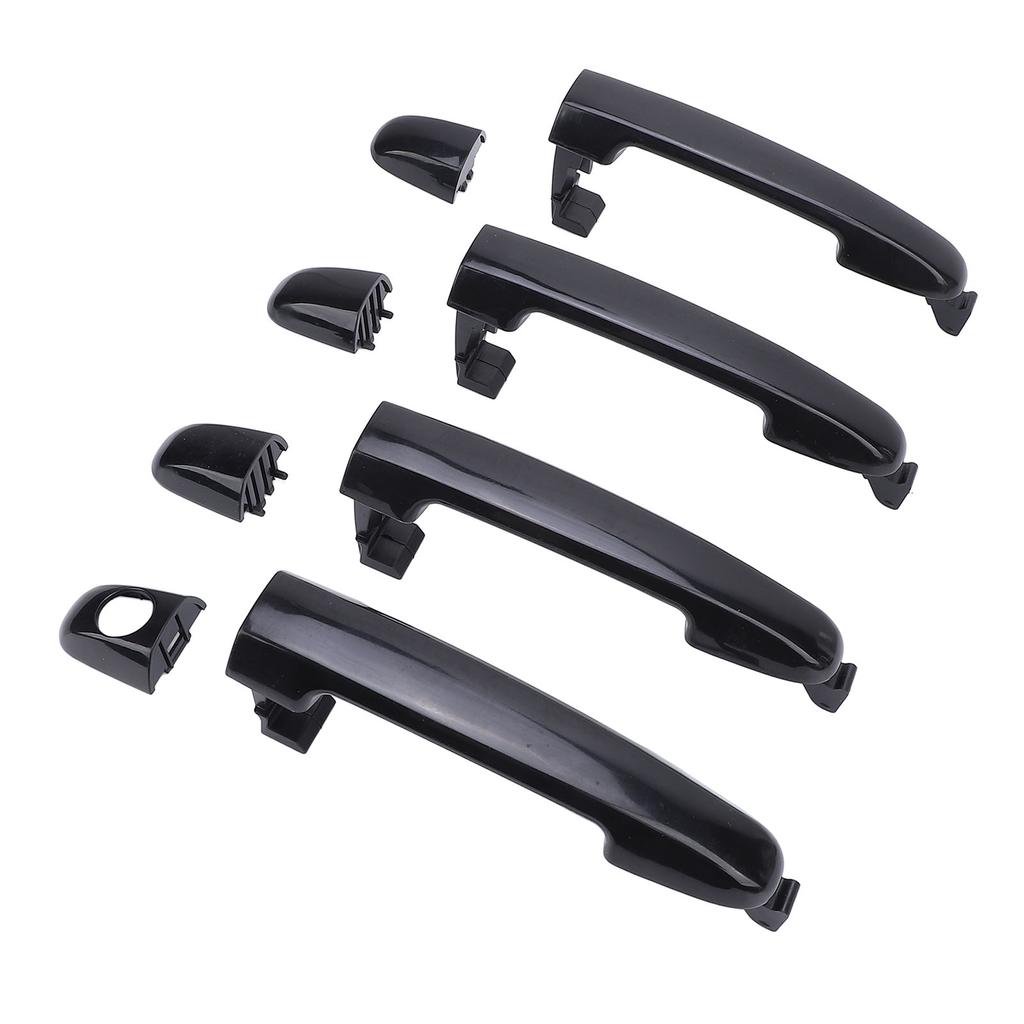 Exterior Door Handles 82651-3K000 Black Outside Door Handle Set for SONATA NF 2006-2010 Set Of 4