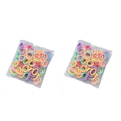 Hair Ties for Kids, Easy To Stretchy and Break-Resistant, Perfect for Girls and Nursery Schools, Lightweight and Colorful, Stretchy Hair Accessories,