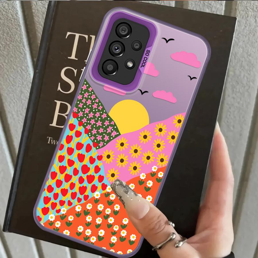 

Flower Animals Case for Samsung Galaxy A31 A35 A13 A14 A34 A21s A23 A26 A17 A20s A12 A24 A25 A15 A16 Phone Cover Galaxy A20s