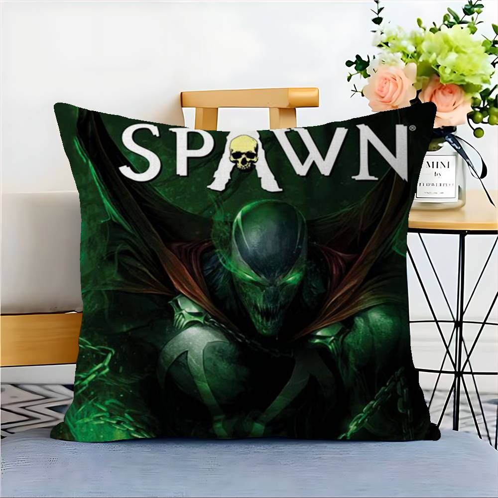 Supernatural Horror Film S-Spawn Cushion Cover Pillow Cover Decor Pillowcase Printed Cushion Case For Couch