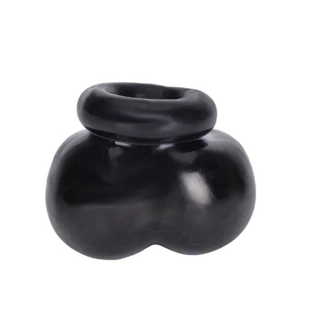 Penis Ring Ball Stretcher Scrotum Sleeve Lock Sperm Testicle Bondage Chastity Cage Delay Ejaculation Cock Ring Sex Toys For Men