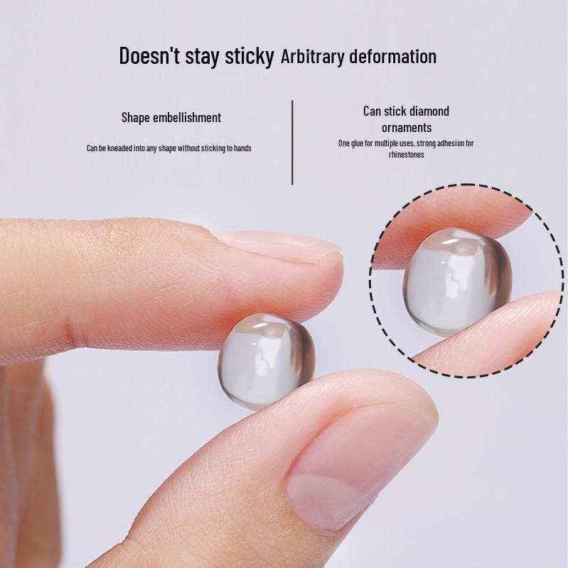 Alcohol-Free Long-Lasting Nail Adhesive Patch for Strong Wearable Nail Tips