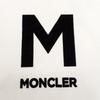 MONCLER  J20918C00018_89ANL L Short sleeve T-shirt white/White cotton/leather mens