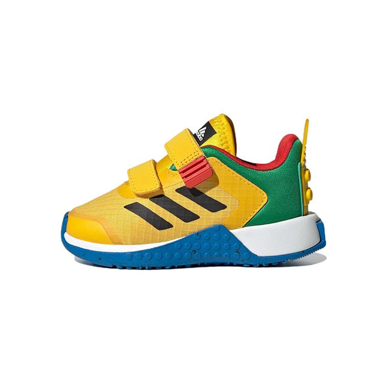 

New adidas DNA Two-Strap LEGO Eqt Yellow Core Black Shock Blue TD HQ1308 24