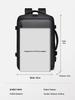 Water-resistant Unisex Travel Backpack with USB Charging Port
