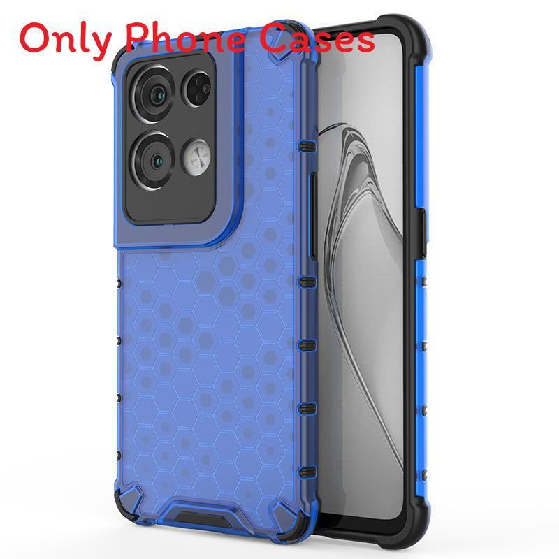 Transparent Honeycomb Phone Case With Shockproof Tpu And Pc For Drop Protection