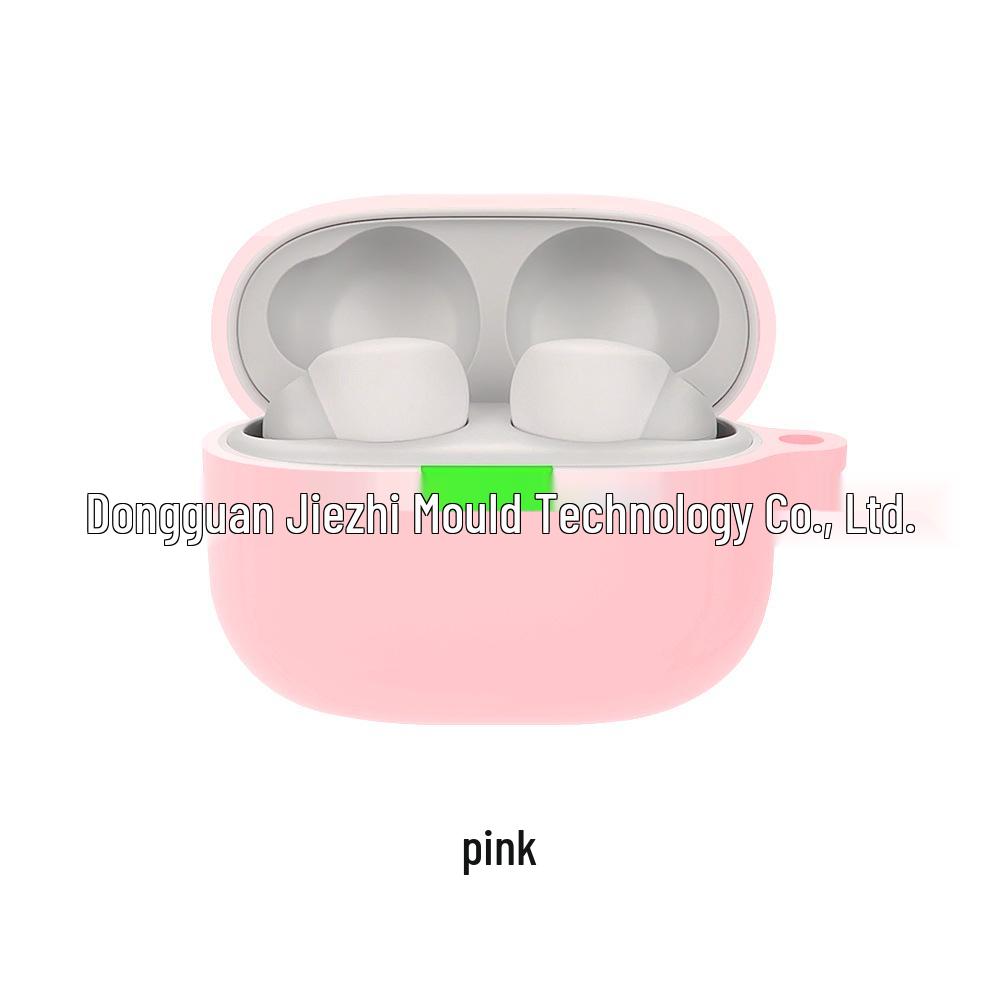 Soft TPU Silicone Protective Case for Sony LinkBuds S Earbuds WF-LS900N LinkBuds S розовый