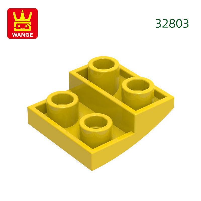 150Pcs/lot 32803 Slope Curved 2x2x2/3 Construction Block Moc Colour Accessories Works With featuring Brick DO IT YOURSELF Children's Toy