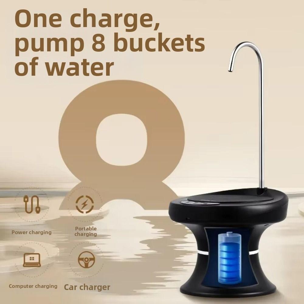 Silent Operation Automatic Water Dispenser Smart Water Bottle Pump  Mini Barreled Water