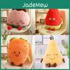 Cute Strawberry Watermelon Carrot Pear Plush Toy For Kids 25cm Height Gift