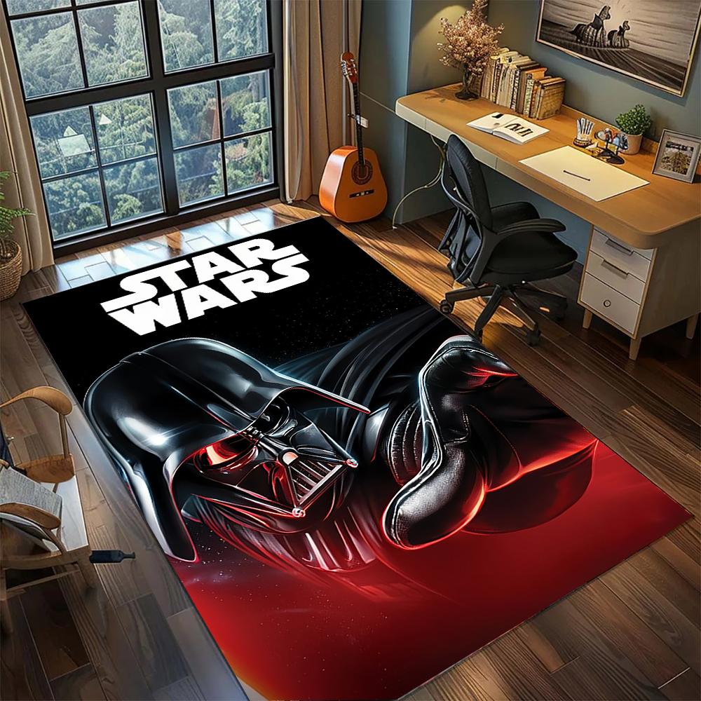 

Star Wars The Mandalorian Rug Carpet Large Area Rug Non Slip Washable Floor Mat Gamer Room Bedroom Home Decor 60x90cm