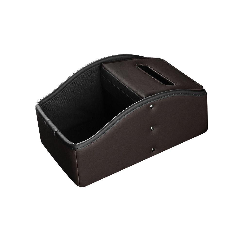 Multi-Function Car Armrest Storage and Tissue Box