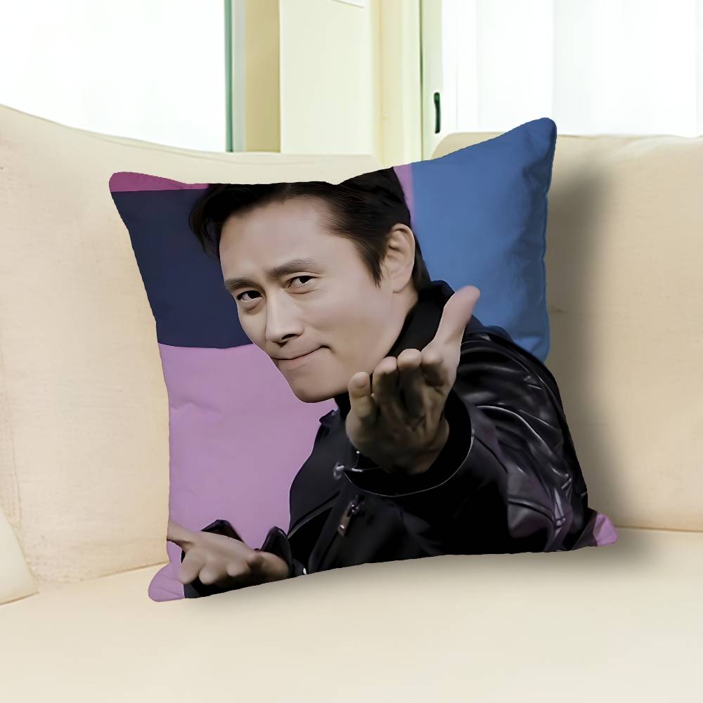 Актер Л-Ли Бён Хон Различные размеры Квадратная наволочка Для Автомобиля Дома Спальни Декор Индивидуальный Подарок на День Святого Валентина 30cmx30cm