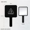 3CE Square Hand Mirror Rose Beige