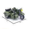 Military Armored Vehicle Explosion-proof Car Model Building Block Toy Weapons Special Forces SWAT Assemble Figures Dolls Toys
