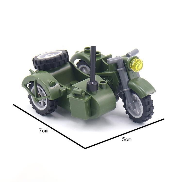 Military Armored Vehicle Explosion-proof Car Model Building Block Toy Weapons Special Forces SWAT Assemble Figures Dolls Toys