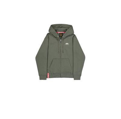 Alpha Industries Basic Small Logo Zip Hoodie