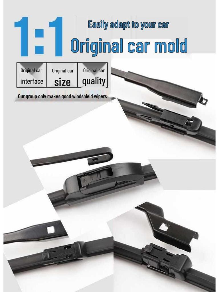 Compatible Wiper Blades for 2018 CRV: Frameless Front/Rear 19/20, Strip 21