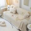 Sofa Knitted Blanket Nordic Simple Solid Color Cotton Thread Sofa Protective Cover Bedspread Leisure Tapestry Picnic Blanket
