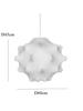 Modern Italian Designer Luxury Celling Light Decorative Silk Light Pendant Lighting Fabric Hanging Lamp Chandelier for Home