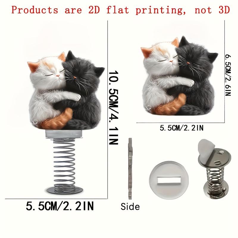 

Акриловое украшение для машины в виде обнимающегося котенка и подвеска для домашнего декора Standard