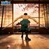1pc Officially One Piece Zoro Three-Sword Style Action Figure - Anime Decorative Collectible Figurine, Perfect for Holiday Gifts