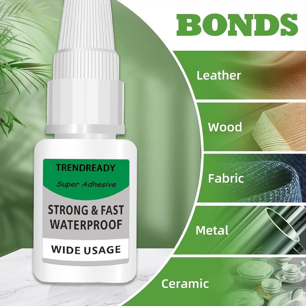 Versatile Super Glue Heavy Duty Fast Drying, Repairs On Shoes, Ceramics, Plastic Wood Metal & More, Heavy Duty for Everything