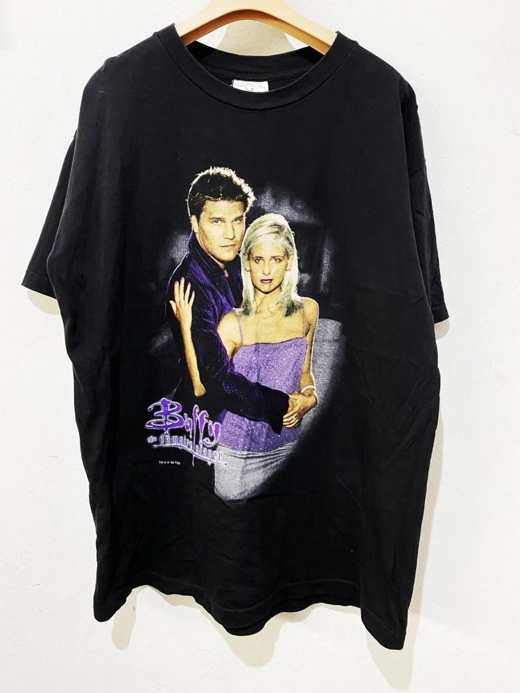 90s Buffy The Vampire Slayer Movie short sleeve T shirt Men Women tee Unisex T-Shirt XL