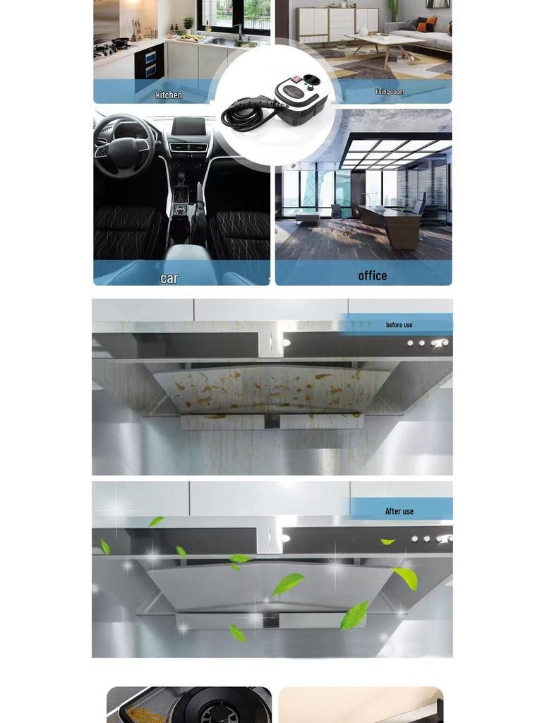 Steam Cleaner for Home: Multi-functional Cleaning for A/C, Range Hood & More