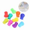 10pcs Silicone Pencil Writing Holder Ergonomic Pen Writing Aid Tool for Children Students