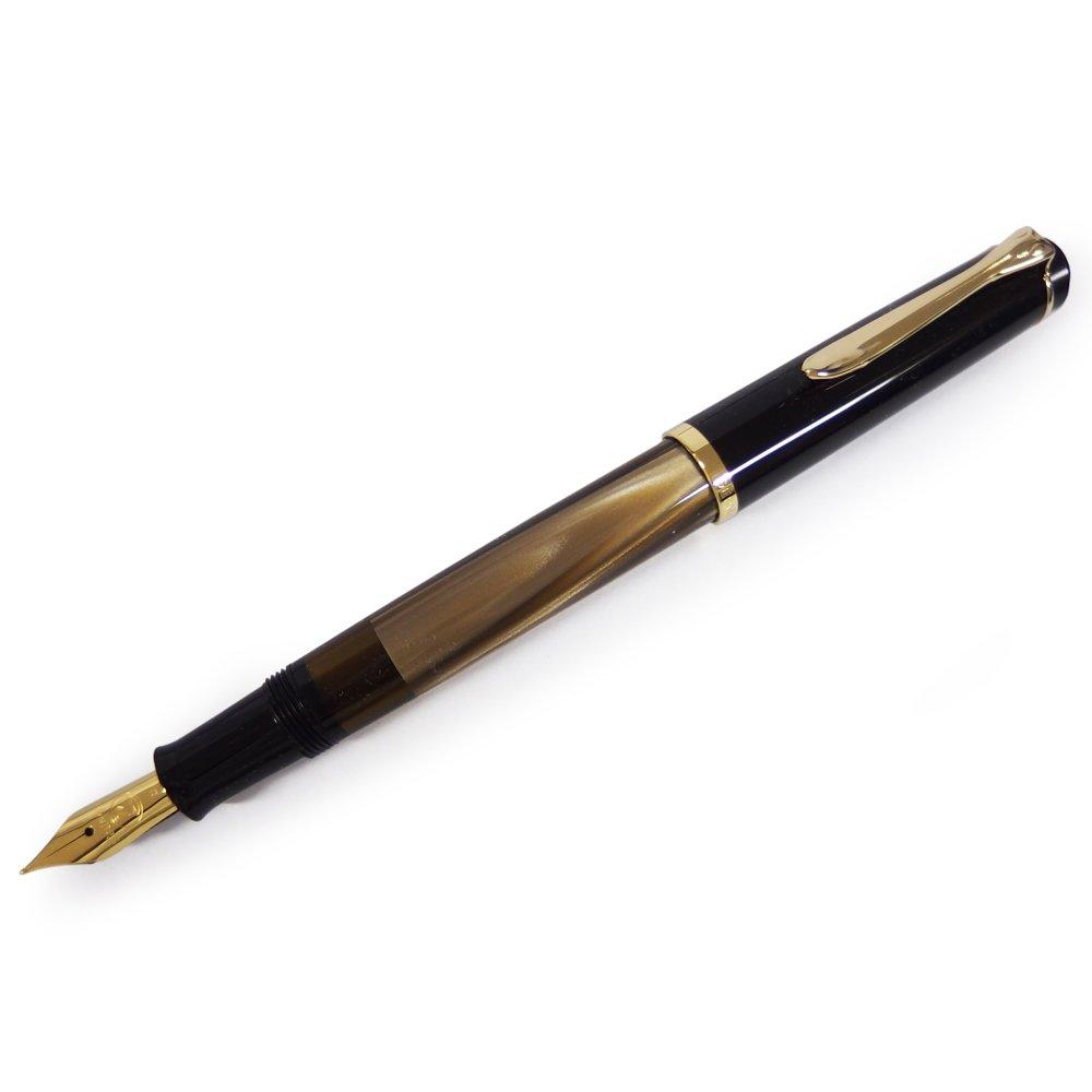 PELIKAN Pelikan Fountain Pen Classic 200 Marble Brown M200 Nib (Fine (F)) [Used]