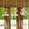 Cute Wind Chimes Garden Decor Pendant Animal Swing Wind Bell For Garden Decor Decorative Wind Chimes Car Interior Pendant