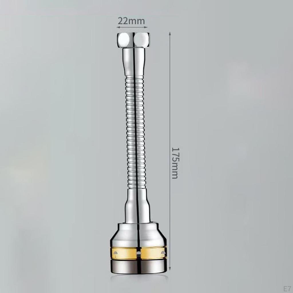 Adjustable Kitchen Faucet Sprayer with 360° Rotation