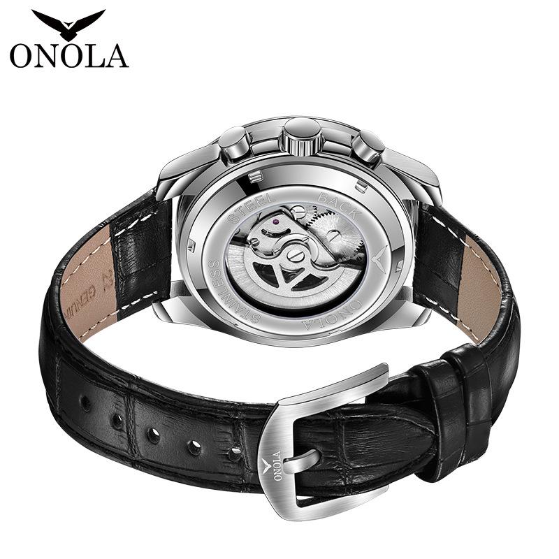 New TOP Brand Luxury Men's Watch With Box ONOLA ON6835 Fashion Multifunctional Waterproof Men's Mechanical Watches