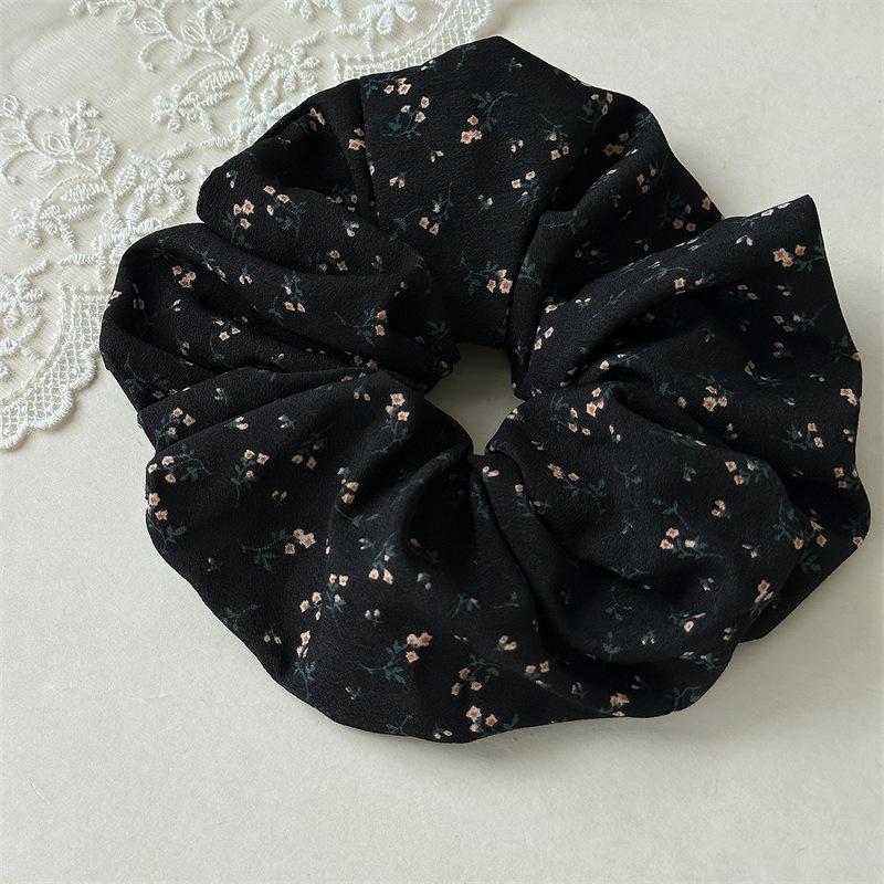 

Французские модные клетчатые цветочные резинки для волос лента французский девичий хвостик завязка для волос аксессуар для волос для девочки универсальные черные резинки для волос