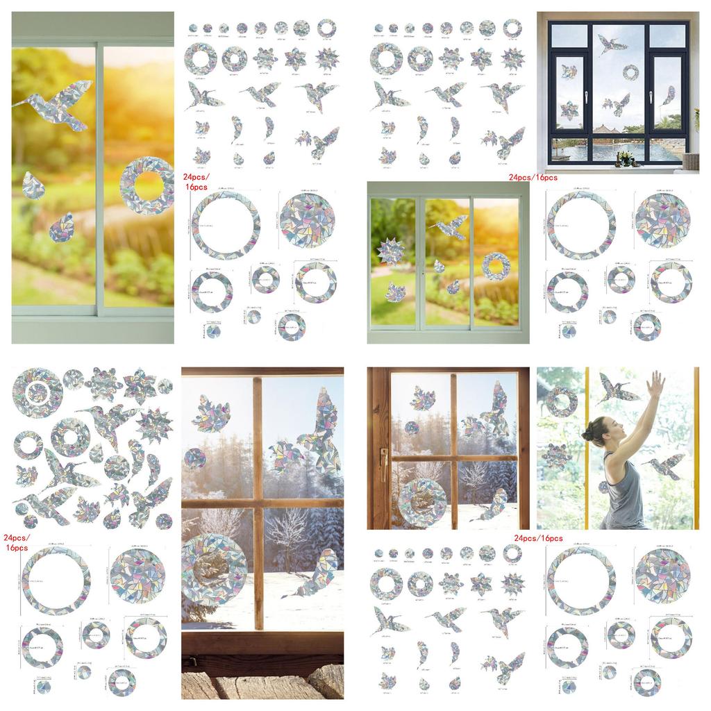 Prism Decals For Window Prevent Bird Strikes