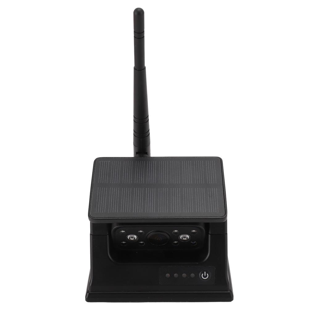 Solar WiFi Wireless Backup Camera Magnetic IP69 Waterproof HD 1080P Night Vision Reversing Camera for RV Truck Trailer
