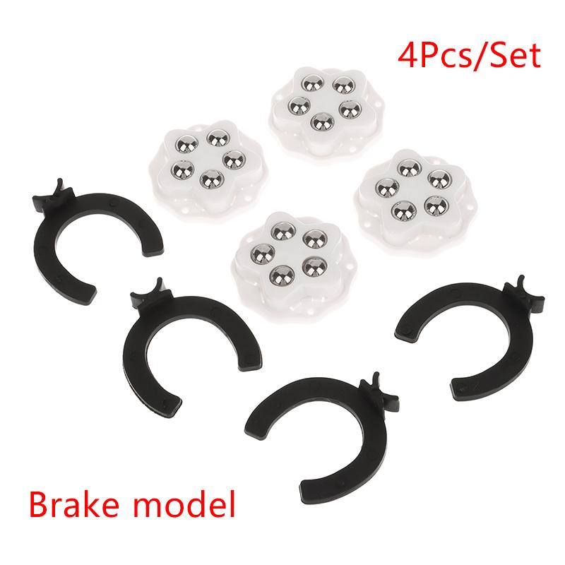 Mobile Push Furniture Wheels Adhesive Universal Casters Adhesive Universal Wheels Coffee Table Furniture