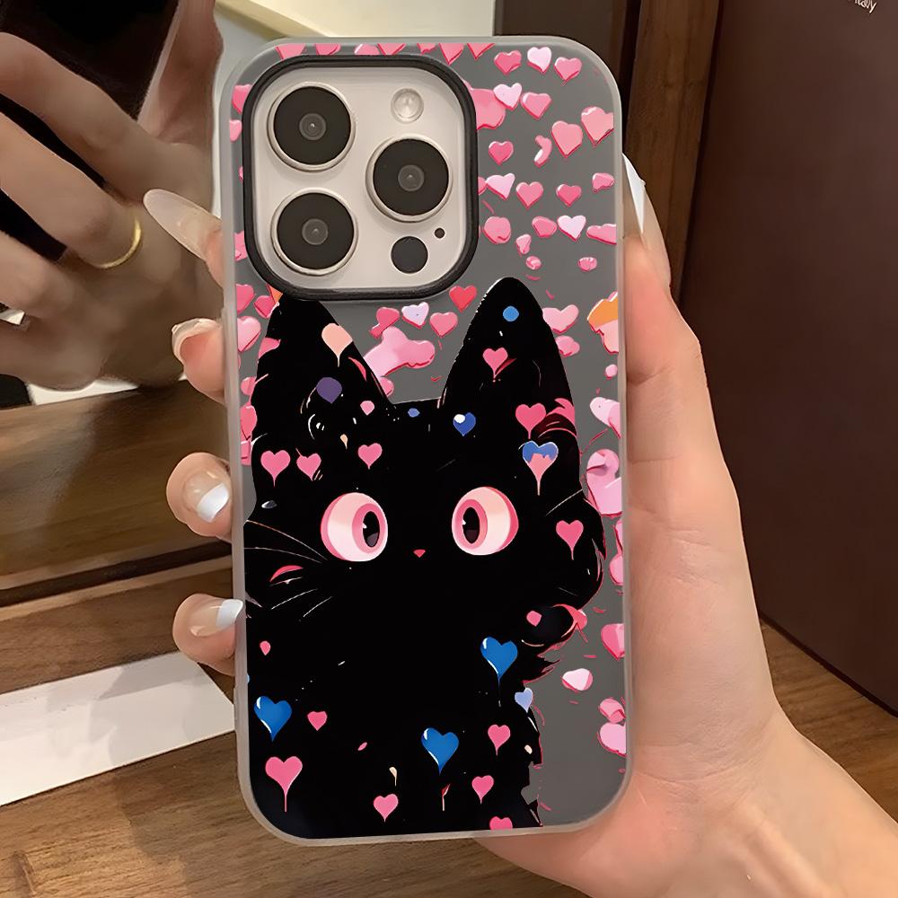 Malovaný kryt na telefon pro iPhone 15 11 13 14 pro 15 16 Pro Max 12 13 16 Pro Roztomilý Módní Vtipný Kryt na telefon se šňůrkou Nejnovější Doporučení Top prodeje