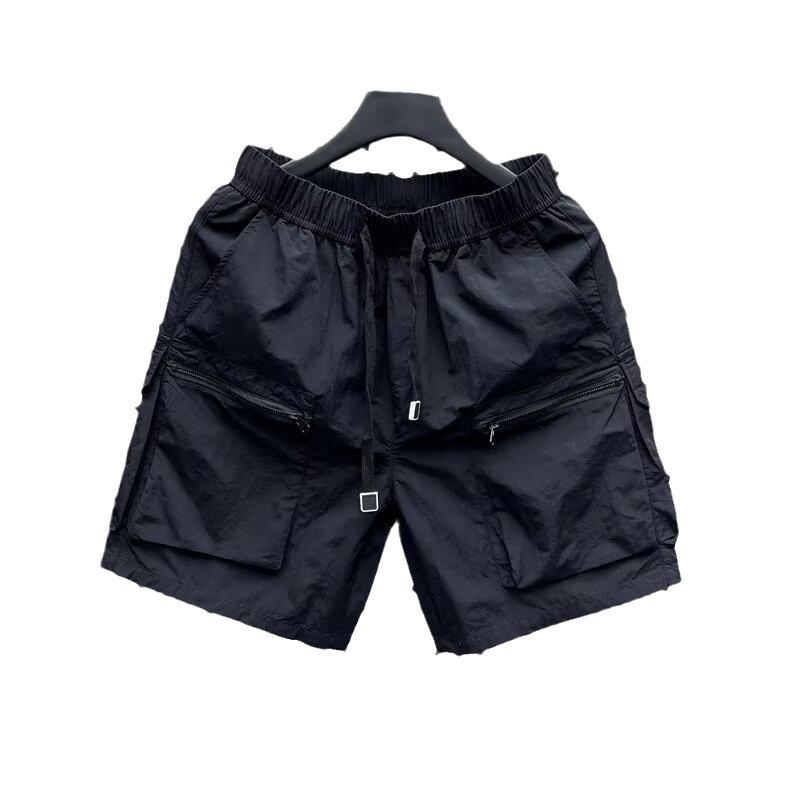 Men's Quick-Dry Summer Outdoor Work Shorts with Zipper Pockets