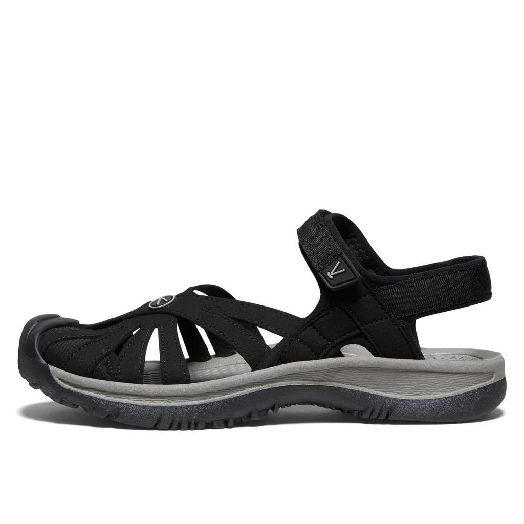 KEEN ROSE SANDAL Rose Sandal for Women 1008783 GRAY Cm (current Model) BLACK/NEUTRAL 24.0