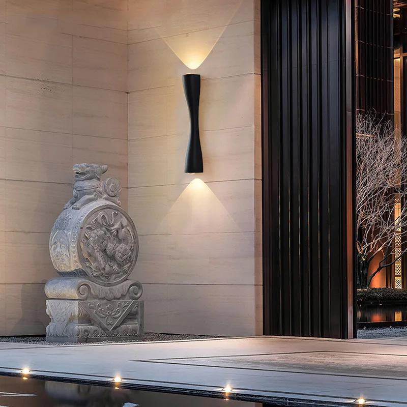 6W LED Indoor & Outdoor Wall Light Bedroom Bedside Lamp Wall Decoration for Home Living Room Sconce Corridor Restaurant Bathroom