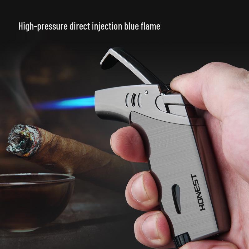 Flying Elephant Metal Jet Torch Lighter for Cigars, Mosquito Coils, and Incense.