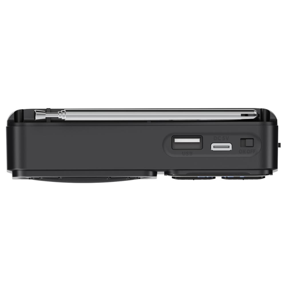 Akai Taşınabilir Radyo Apr-300 2.5W Bluetooth 5.3 Fm Usb Microsd Siyah