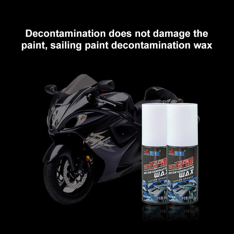 80ml Baking Paint Oil Decontamination Multifunctional Stain Removal Wax Durable Portable Car Supplies Protective Wax