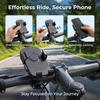 Shockproof 360° Rotating Phone Mount for Bicycles, Electric Scooters, and Motorcycles
