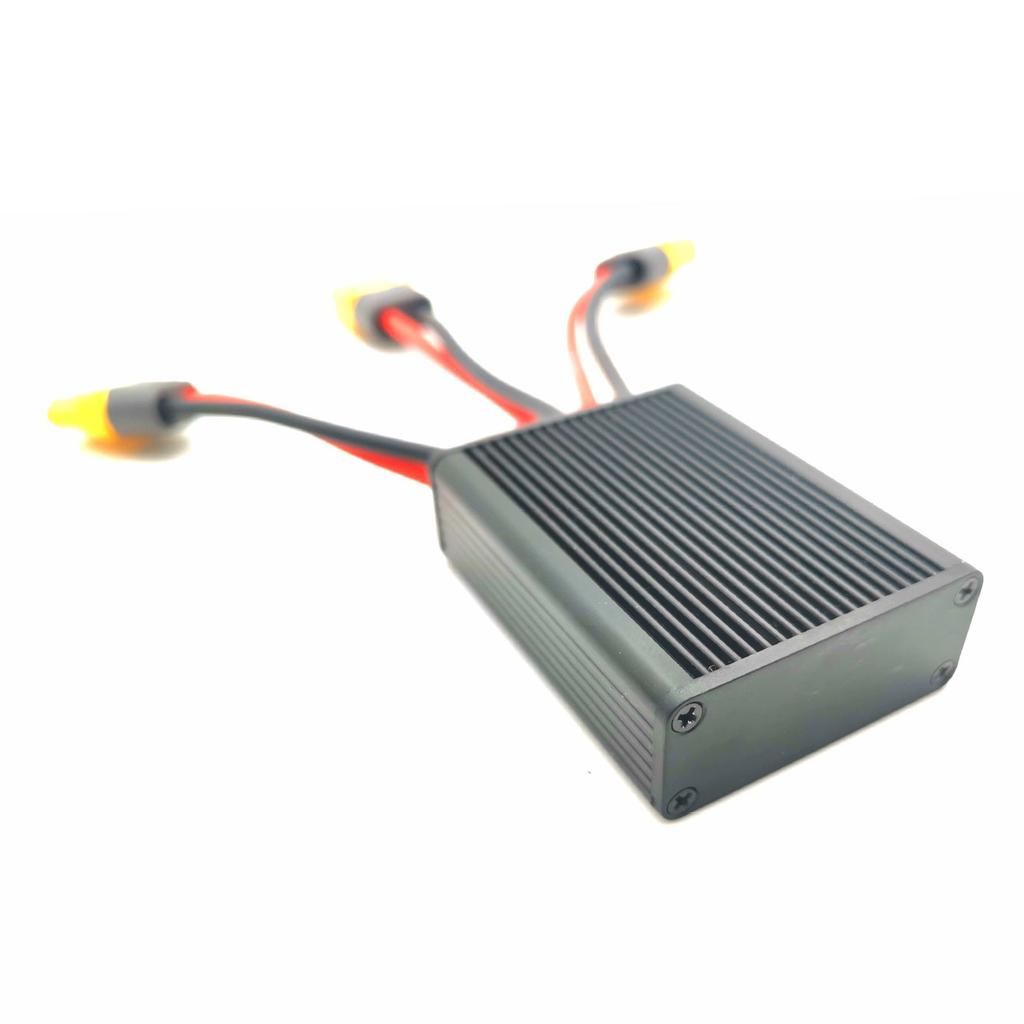 Battery Parallel Module Connector Adapter Battery Discharge Converter Double Battery Pack Switches Balancer for E-Bike