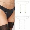 Women Waist Chain Rhinestones Garter Clip Sexy Leg Chain Antislip Suspender Clip Thigh Belt Body Jewelry Waist Decors