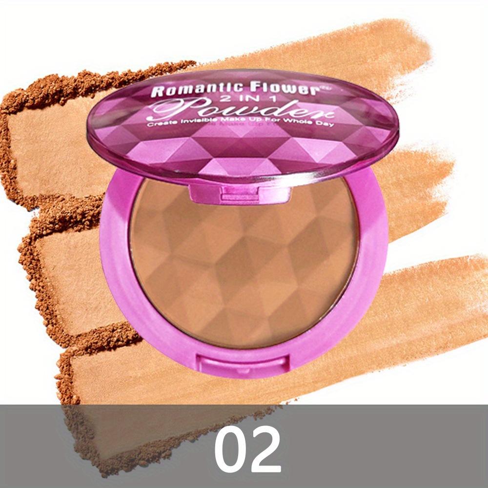 3 barevný dvouvrstvý bronzující pudr 2 v 1 voděodolný a potu odolný konturovací pudr Nose Shadow Powder Long Lasting Oil Control Shadow Powder