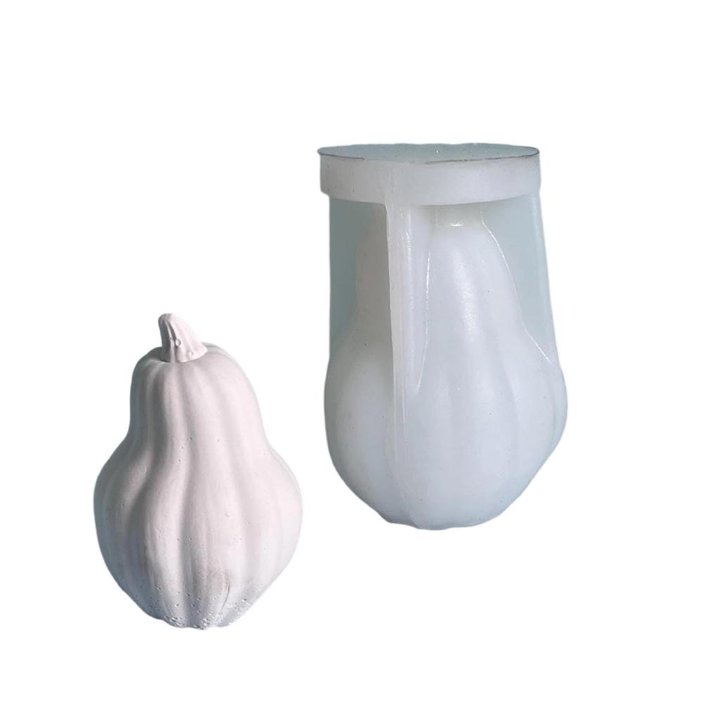 Gresskarlys Støpeform Silikonform for Unike Håndlagde Håndverk Epoksyharpiks Skrivebordsdekorasjon Lagestøpeform